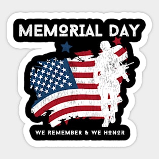 Celebrate Memorial Day Sticker